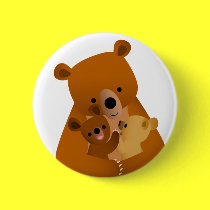 Mama Bear button badge