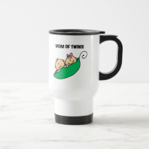 Mamá de Gemelo-Guisantes en camisetas y regalos de Taza