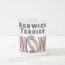 MAMÁ de Norwich Terrier Tazas