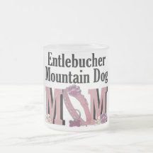 MAMÁ del perro de la montaña de Entlebucher Tazas De Café