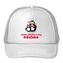 Mamá feliz del día de madre gorra
