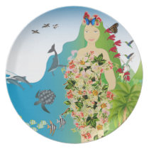 Mama Gaia plate plates