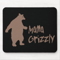 Mama Grizzly Mouse Pads