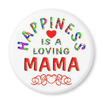 Mama Happiness magnets