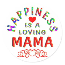 Mama Happiness stickers by TLArnold5 Mama Happiness stickers