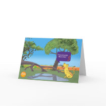 Mama Mirabelle -- Bo The Fast Cheetah Greeting Car cards