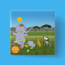 Mama Mirabelle Dancing Button