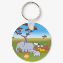 Mama Mirabelle -- Movie Time Animals Group Keychai keychains