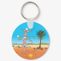 Mama Mirabelle -- Movie Time Animals Group Magnet keychains