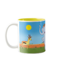 Mama Mirabelle Waving Hello mugs