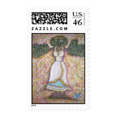 mama nature postage by lissame73