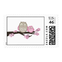 Mama Owl & Baby {Pink} | Stamps