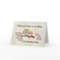 Mama Owl ther's Day Card