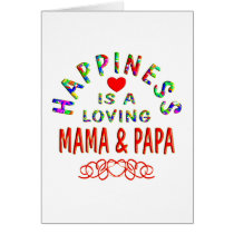 Mama & Papa Happiness cards