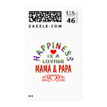 Mama & Papa Happiness postage