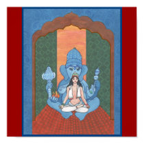 Mama Parvati Bebe Ganesha posters