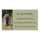 Mama Raccoon Business Card Templates