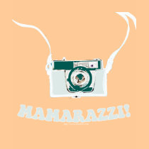 Mamarazzi Dark Style! t-shirts by Anotherfort Mamarazzi Dark Style! t-shirts
