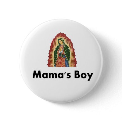 Mamas Boy Pin by roodscreen