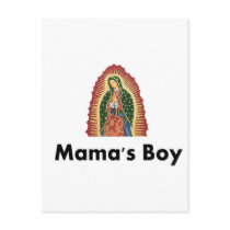 Mamas Boy Postcard