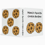 Mama's Favorite Recipes, Chocolate Chip Cookies Vinyl Binder