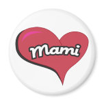 Mami Heart magnets