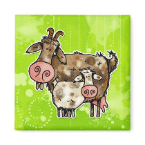 mamma goat magnets