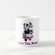 Mamma Panda with her Child Mug
