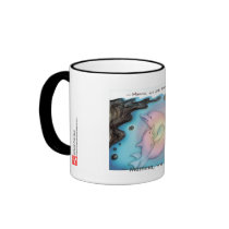 Mamma, we are surrounded /Save Dolphins from Greed Coffee Mug