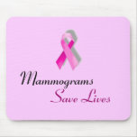 Mammograms Save Lives mousepad