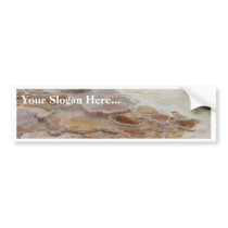 Mammoth Hot Springs bumper stickers by lifesphere Mammoth Hot Springs bumper stickers