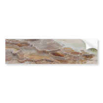 Mammoth Hot Springs bumper stickers by lifesphere Mammoth Hot Springs bumper stickers