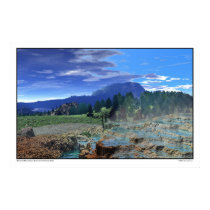 Mammoth Hot Springs, Yellowstone National Park posters by danku Mammoth Hot Springs, Yellowstone National Park posters