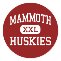 Mammoth - Huskies - High - Mammoth Lakes stickers