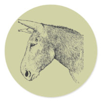 Mammoth Jack Donkey stickers