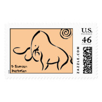 Mammoth Pictograph postage