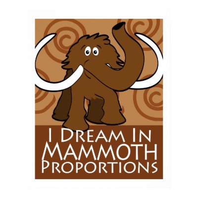 Mammoth Proportions Posters by haywiregraphics