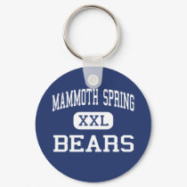 Mammoth Spring - Bears - High - Mammoth Spring keychains by customteamsportswear Mammoth Spring - Bears - High - Mammoth Spring keychains