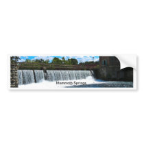 Mammoth Springs Arkansas Bumper Sticker