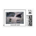 MAMMOTH TEETH (2), mammoth teeth postage