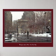 Man Alone, New York City Poster Print