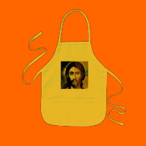 MAN AND GOD aprons