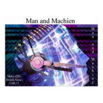 Man and Machien posters