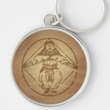 Man as Universe Chinese Magic Charms Key Chains