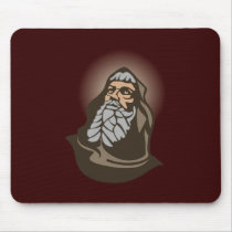 Man beard hood one beard hood mouse pads