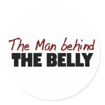 Man Behind The Belly Sticker
