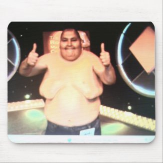 Man boobs mousepad mousepad