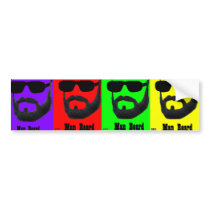 Man Bread Bumper Sticker by: da'vy