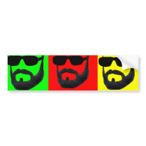 Man Bread Bumper Sticker by: da'vy