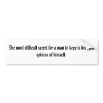 Man bumper stickers by MaximsAndMore Man bumper stickers